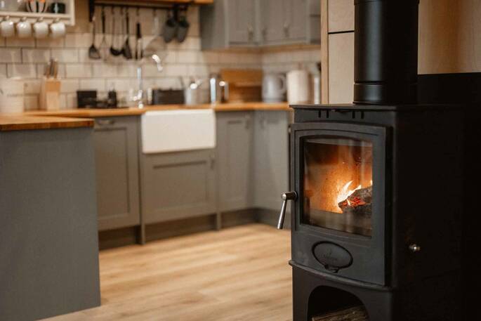 Wood burning stove