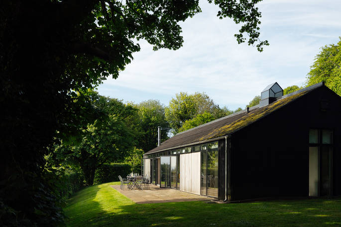 The Chickenshed cabin at Trellech, Monmouthshire, Wales