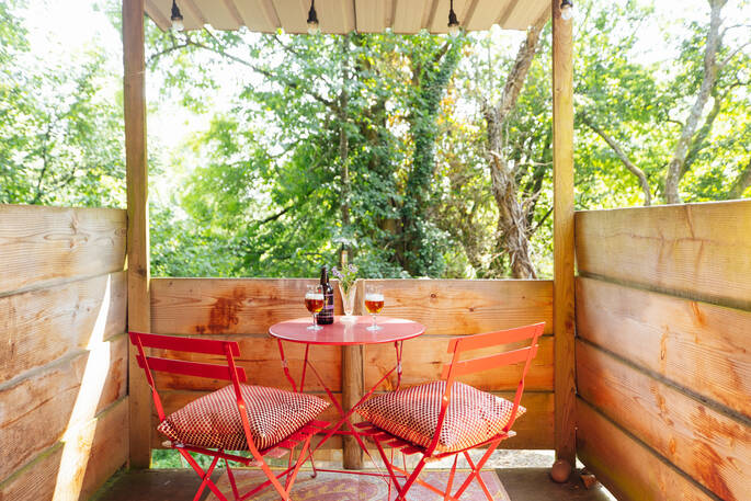Outdoor seating