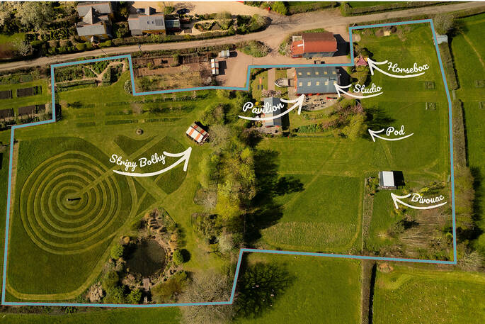 Drone of Woodlands Farm