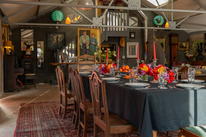 Pavilion Dining area