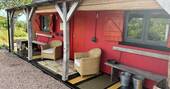 Outside sitting (kitchen & wet room) 