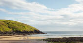 The Sea Shed is close to the beaches in Pembrokeshire