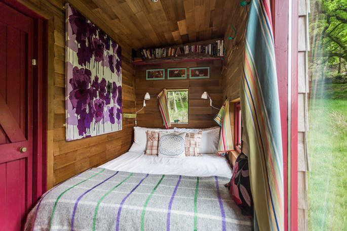 Caban Coch double bedroom 