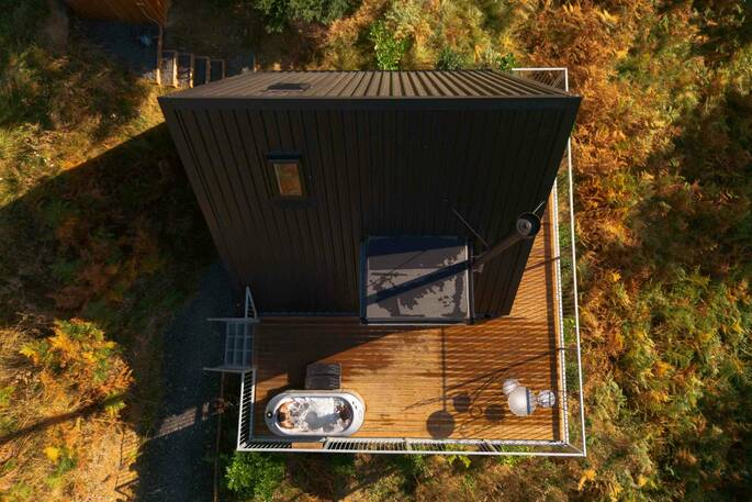 The Perch from above
