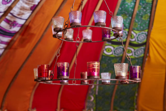 kinton cloud-house yurt candles