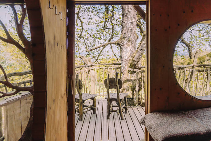 Living Room Treehouses, Powys (20)