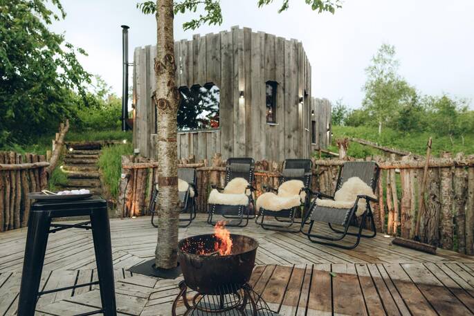 Firepit area