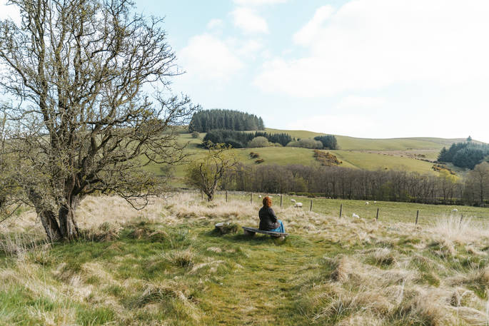 Come By Shepherd's hut - meadow at Mill Meadow, Llandrindod Wells, Powys, Wales