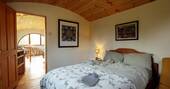 Bedroom with a double bed