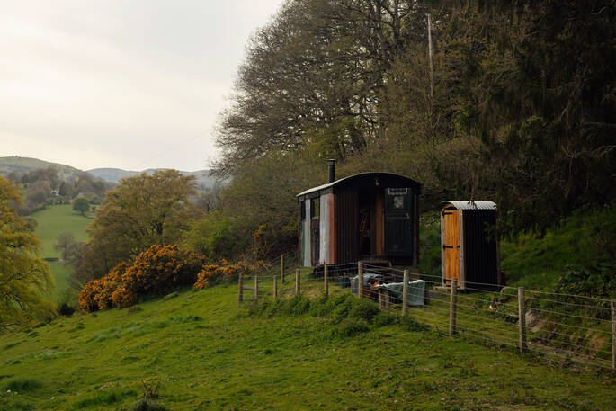 Yarrow Hut front exterior