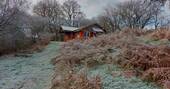 Straw Cottage on a frosty morning