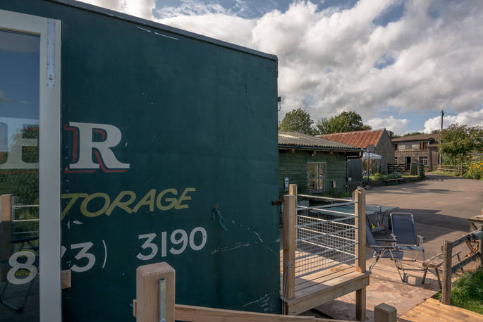 Pantechnicon Powys at Welsh Lavender in Powys 