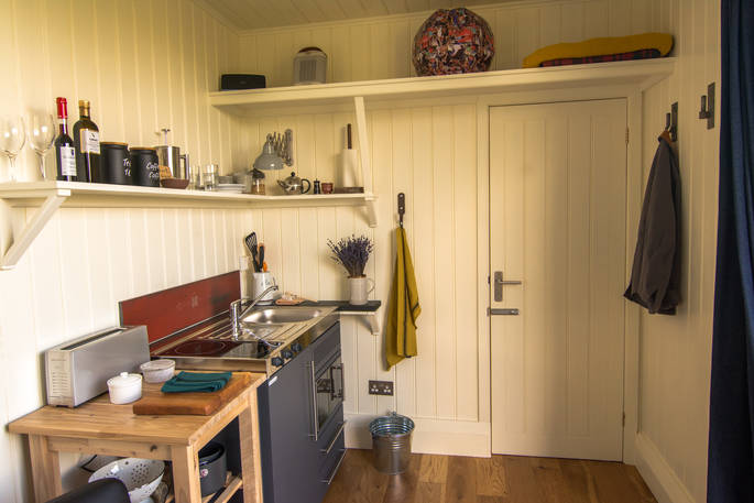 Pantechnicon Powys at Welsh Lavender in Powys 