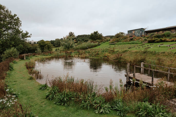wild swimming pond