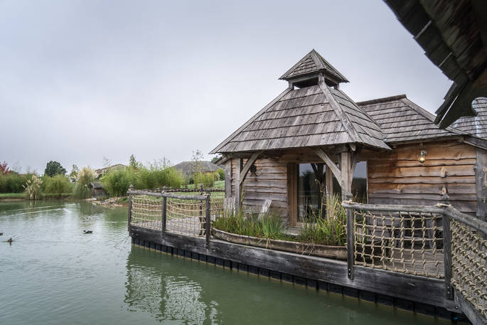 Exterior of Chateau Biron, Châteaux dans les Arbres, Dordogne, France