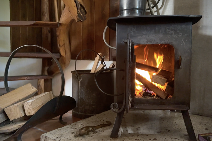 16. Woodburner Fisherman's Cabin