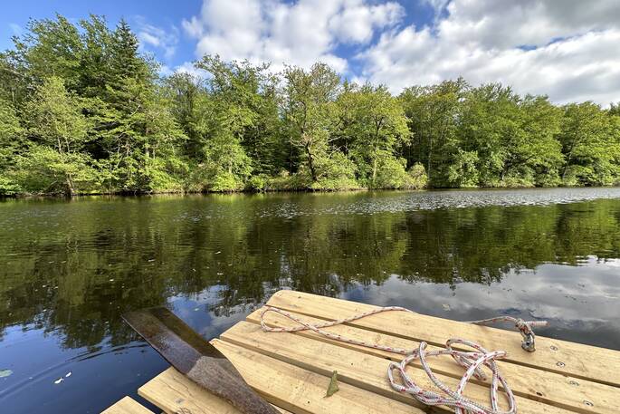 6. Raft view Fisherman's Cabin