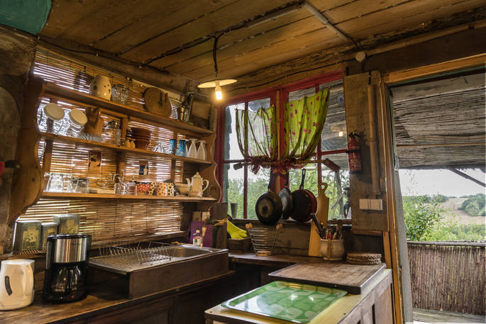 Fully equipped kitchen at Layenie Under the Stars