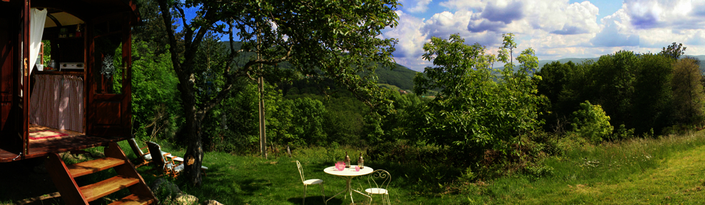 La Grande Serve view from roulottes