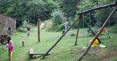 Children area at Auvergne Naturelle, Haute-Loire