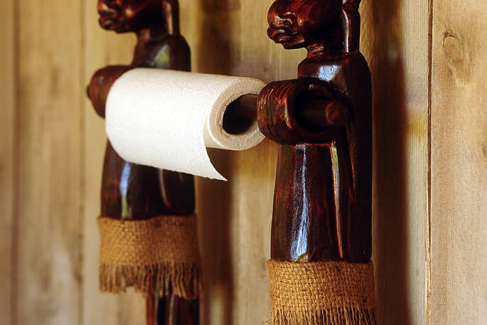 toilet roll detail