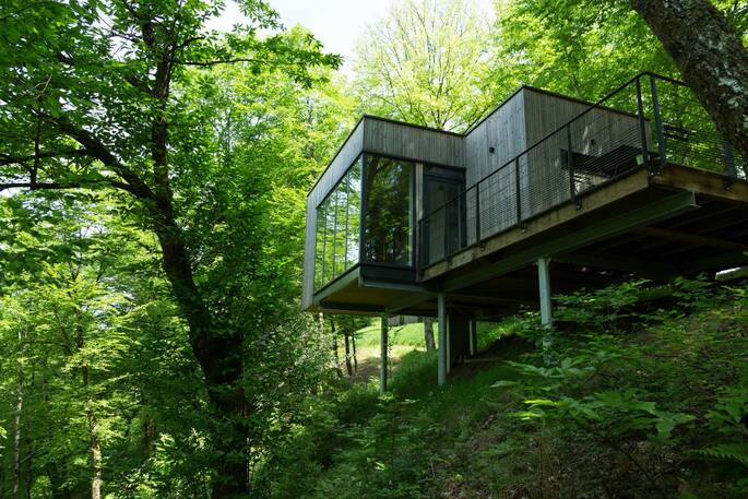 Cabanes exterior - Cabanes de Salagnac