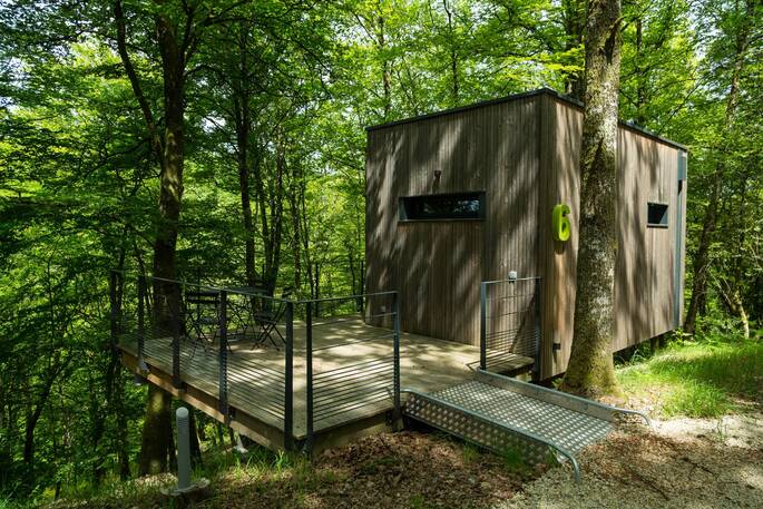 Entrance to the deck