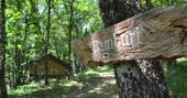 Bamburi sign at Le Camp, Tarn-et-Garonne, France