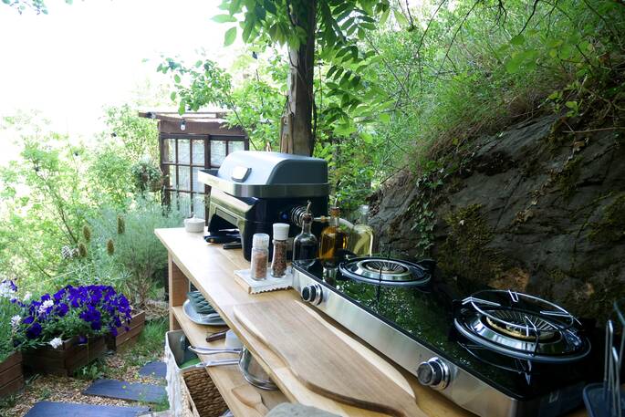 Outside Kitchen