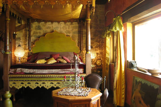 Bedroom suite at The Nomadic Princess, Tower in Rhône