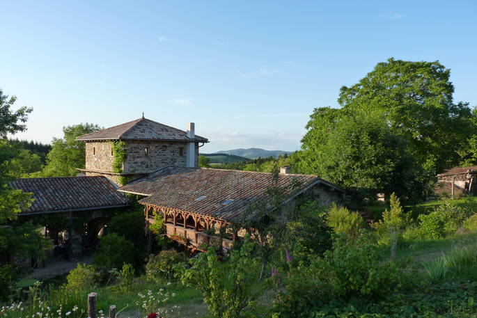 Exterior view of The Nomadic Princess, Tower in Rhône