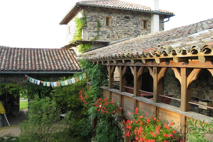Exterior view of The Nomadic Princess, Tower in Rhône