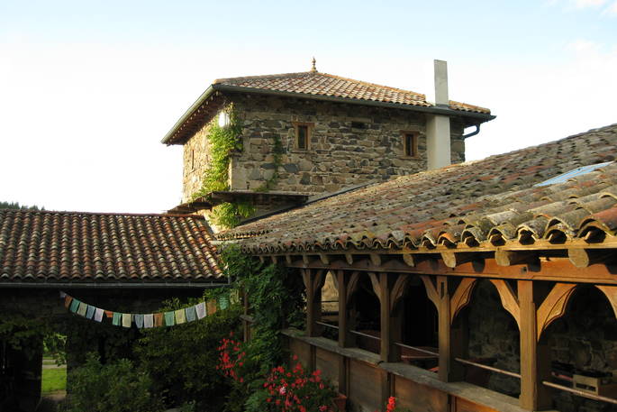 Exteriorview of The Seven Seasons, Tower in Rhône