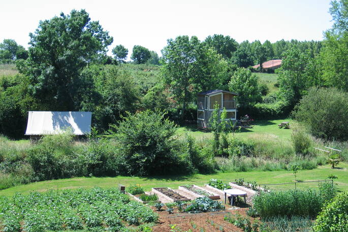 orchid lodge tent the good life in france exterior