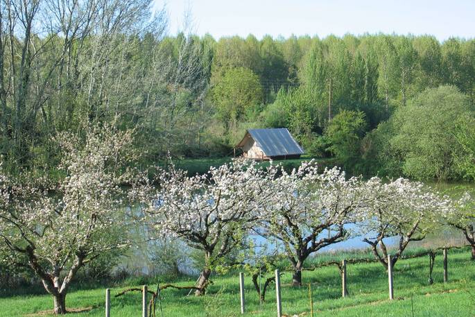 orchid lodge tent the good life in france exterior lake