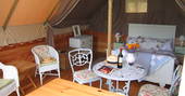 orchid lodge tent the good life in france interior