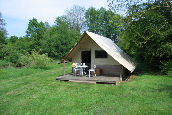 orchid lodge tent the good life in france exterior