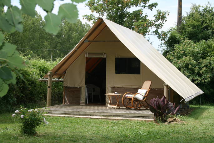 peony lodge tent the good life in france exterior