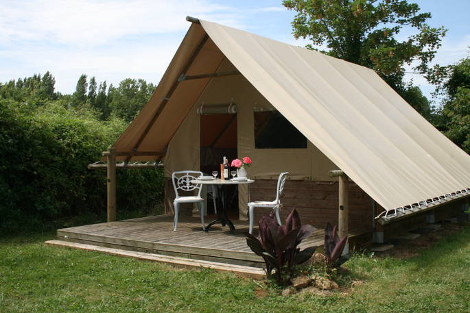 peony lodge tent the good life in france exterior