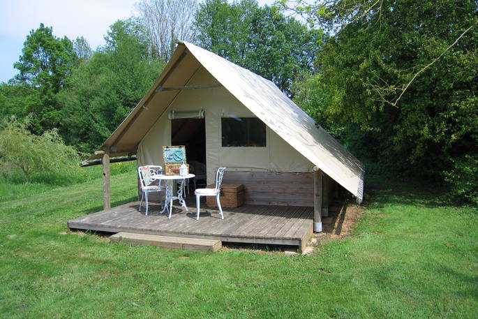 peony lodge tent the good life in france exterior