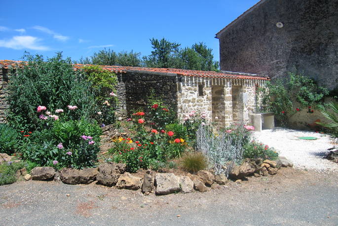 peony lodge tent the good life in france shower and toilet block