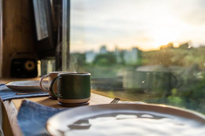 Breakfast bench