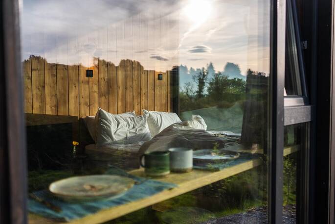 View into the cabin