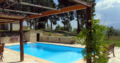 Bask in the Italian sunshine by the private swimming pool at The Pool House in Abruzzo 