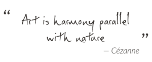 Art is a harmony parallel with nature
