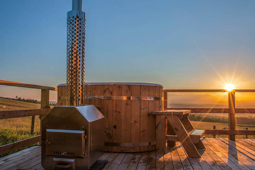 Everything you need to know about hot tubs for your glamping space