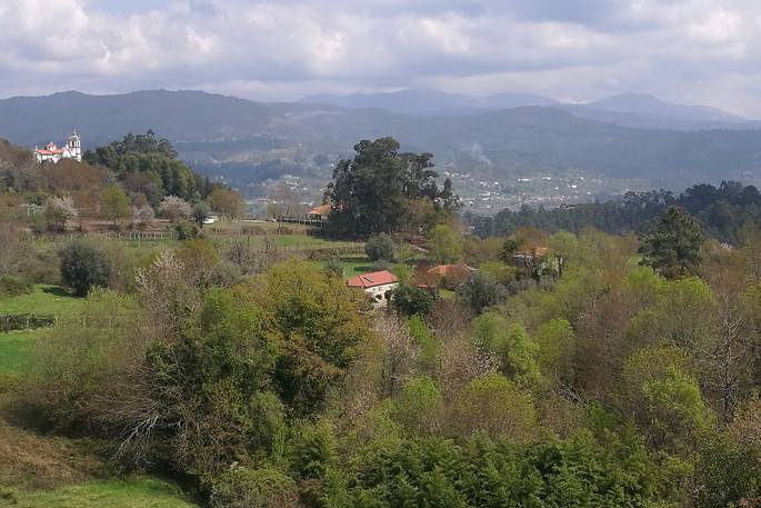 Enjoy amazing views of the Portuguese mountains from The Birds Mill