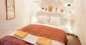 Cave bedroom at Casa Isadora, Almeria, Spain