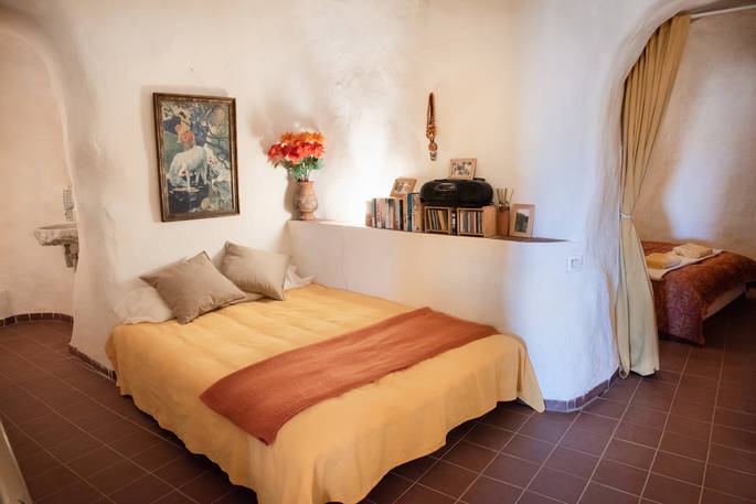 Moroccan room-madeup-for-guest